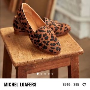 Sezane Michel Loafers in Leopard - size 39 (7)